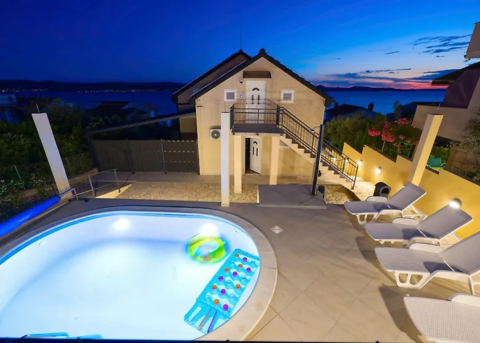 Villa More Sveti Petar Na Moru With Pool And Sea View